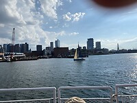 Boston vanop de ferry