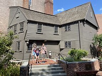 Het huis van Paul Revere held van de onafhankelijkheidsoorlog