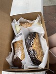 The canollis: oreo,chocolade , limoncello