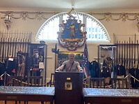 Koen voelt zich thuis in Faneuil Hall