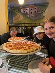 Mega pizzas om te delen