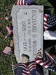 Gedenksteen voor Richard Winters
