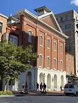 Fords theatre, waar een aanslag op Lincoln werd gepleegd