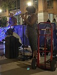 Live muziek aan ons restaurant in Alexandria