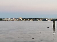 Een brug over de Potomac
