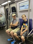 Metro foto van de jongens