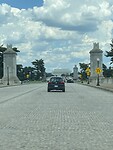 De brug tussen Lincoln Memorial en het huis van Lee