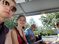 In de shuttle