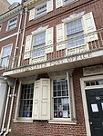 Een postkantoor naast Benjamins Franklins huis