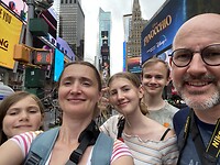 Times square selfie