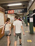 In de metro