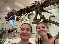 Dino selfie
