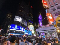 Times Square by night