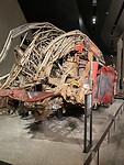 Een brandweerwagen na 9/11