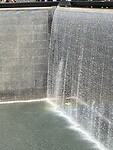 Waterpartij waar vroeger de wtc torens stonden