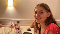 Marie is blij