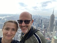 Selfie with a view