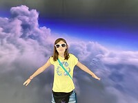 Elise is in de wolken