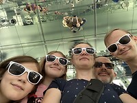 Selfie in de spiegels