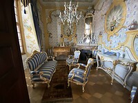 In het kasteel