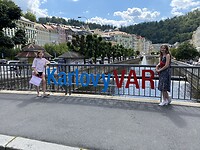 Meisjes in Karlovy Vary