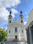 De kerk van Karlovy Vary