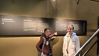 In het airborne museum van Hartenstein
