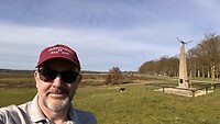 Monument aan de Ginkelse Heide waar de Britse parachuttisten zijn geland