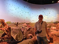 Koen in het airbornemuseum