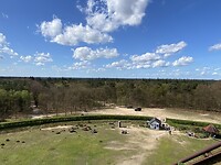 Uitzicht vanop de pyramide