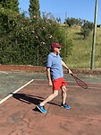 Koen op de court