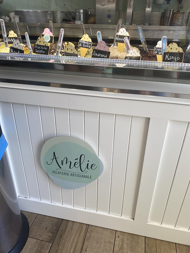 De gelateria van Amelie