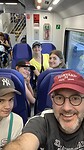 In de trein