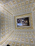 Het plafond in de basiliek