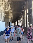 In de gangen van het colosseum
