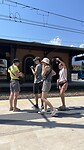 Wachten op de trein