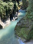 Aan de waterval van Bellano