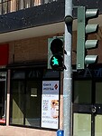 Een groen Lutherlicht