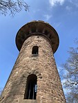 De toren van het klooster op Heiligenberg
