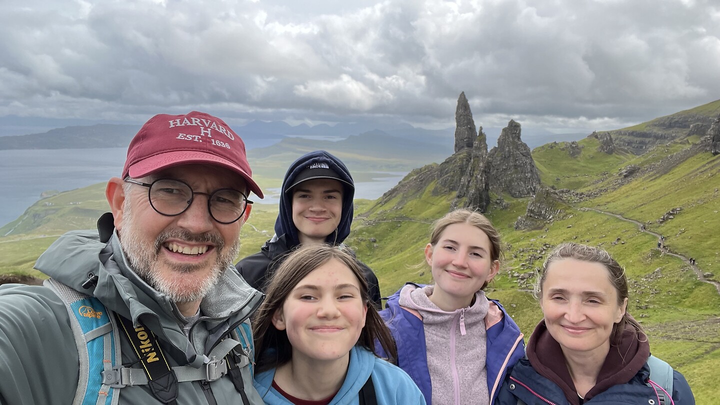 Boven op Old Mans Storr