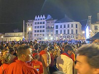 Fiesta voor de campeones del Mundo