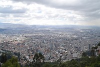 Uitzicht over Bogotá
