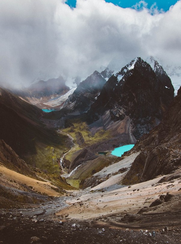 Huayhuash uitzicht