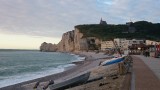 beach and cliffs