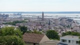 The town