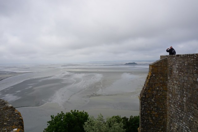View from Mount Saint Michel