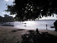 Strand bij Batu Karas