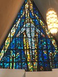 Glas in lood ijskathedraal.