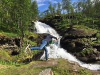 Waterval Laksvatn.