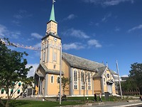 de enige Domkerk van hout in Noorwegen.